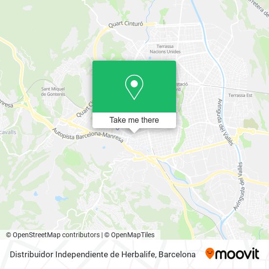 Distribuidor Independiente de Herbalife map