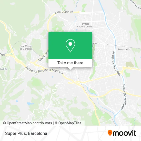 Super Plus map