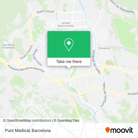 Punt Medical map