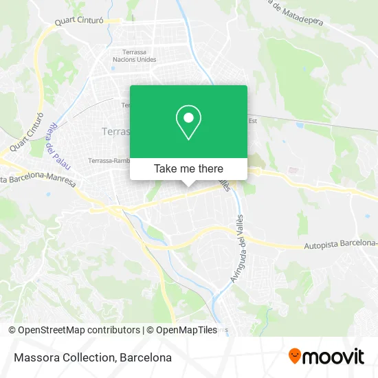 Massora Collection map