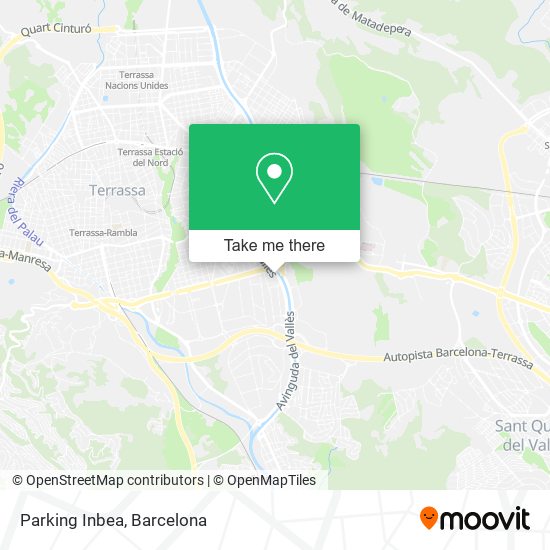 Parking Inbea map