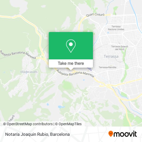 Notaría Joaquin Rubio map