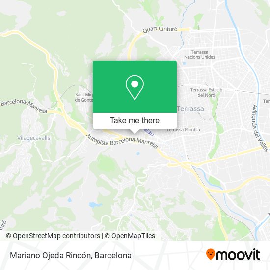 Mariano Ojeda Rincón map