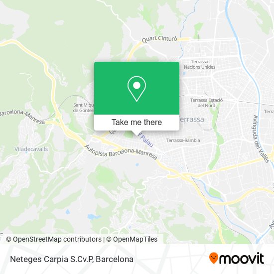 Neteges Carpia S.Cv.P map