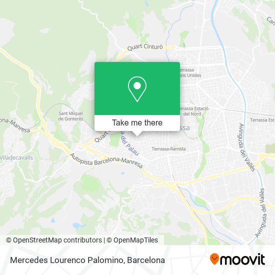 Mercedes Lourenco Palomino map