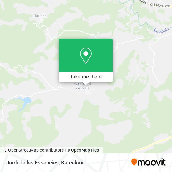 Jardí de les Essencies map