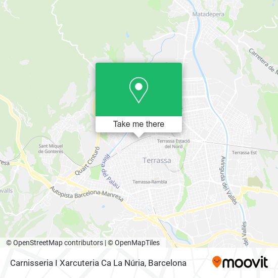 Carnisseria I Xarcuteria Ca La Núria map