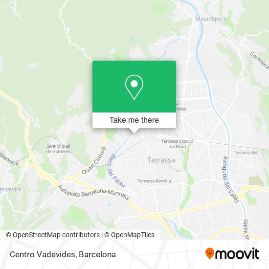 Centro Vadevides map