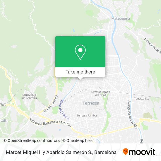 Marcet Miquel I. y Aparicio Salmerón S. map