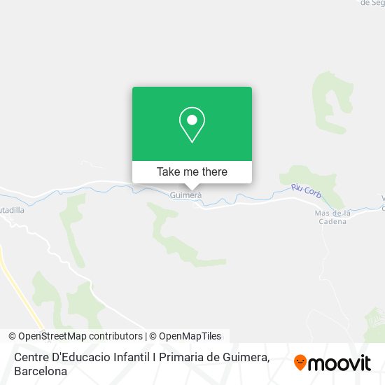 Centre D'Educacio Infantil I Primaria de Guimera map