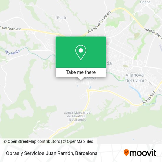 Obras y Servicios Juan Ramón map