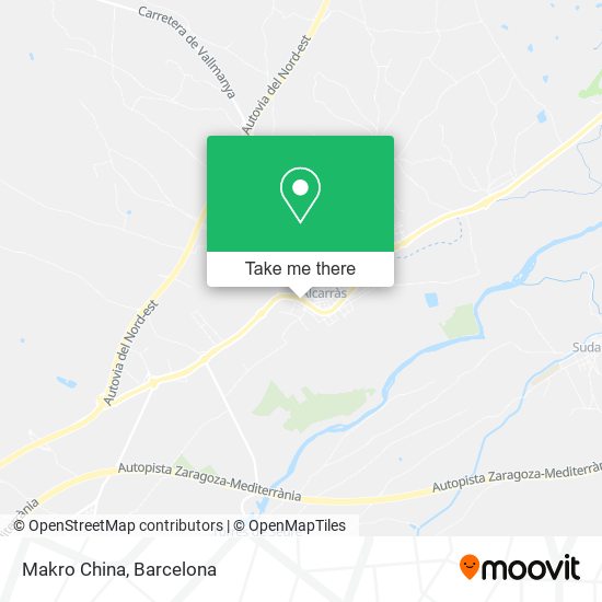 Makro China map