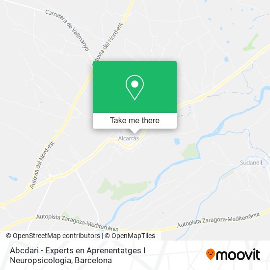 Abcdari - Experts en Aprenentatges I Neuropsicologia map