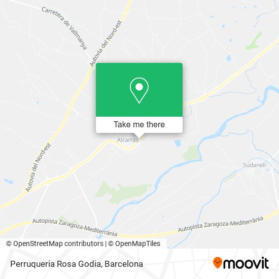 Perruqueria Rosa Godia map