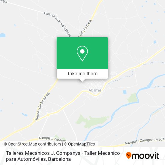 Talleres Mecanicos J. Companys - Taller Mecanico para Automóviles map