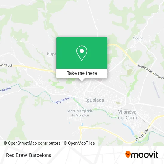 Rec Brew map