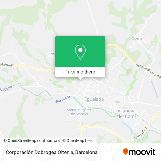 Corporación Dobrogea Oltenia map