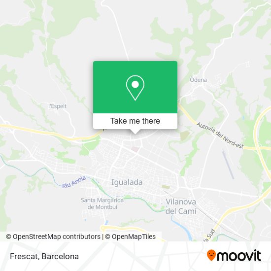 Frescat map