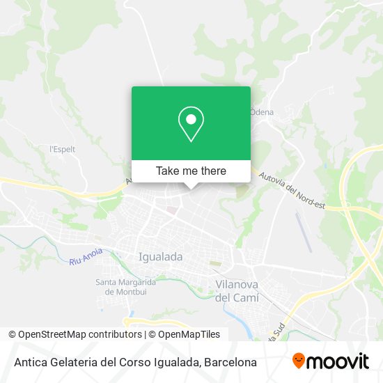 Antica Gelateria del Corso Igualada map