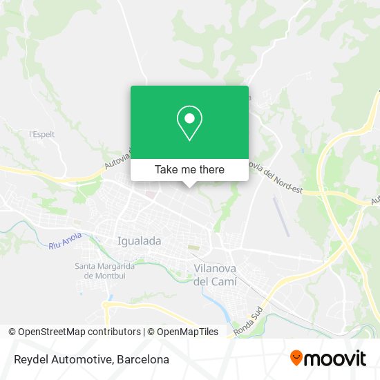 Reydel Automotive map