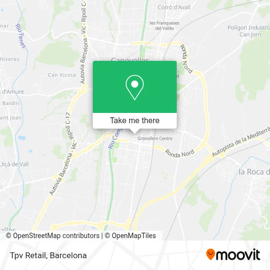 Tpv Retail map