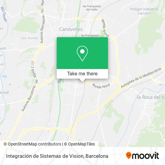 Integración de Sistemas de Vision map