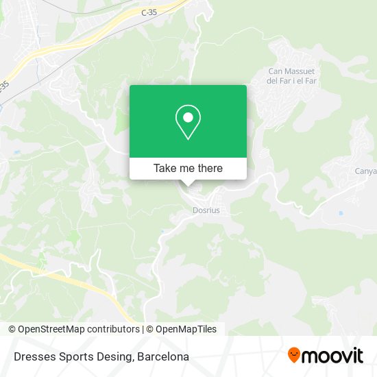Dresses Sports Desing map