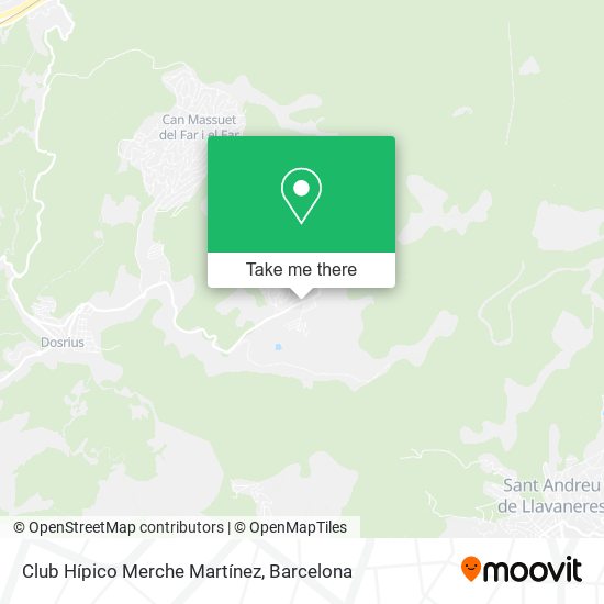 Club Hípico Merche Martínez map