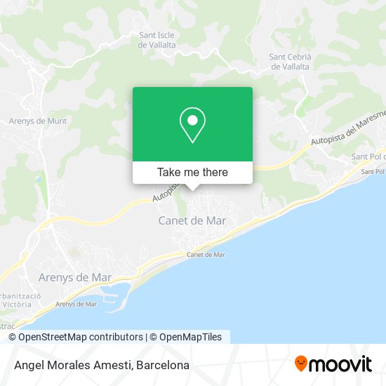 Angel Morales Amesti map