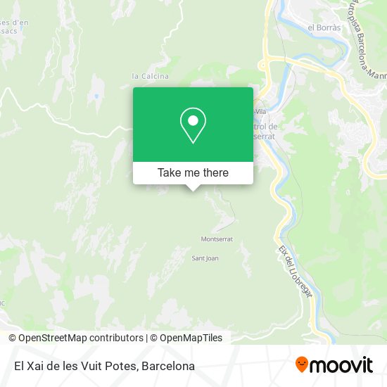 El Xai de les Vuit Potes map