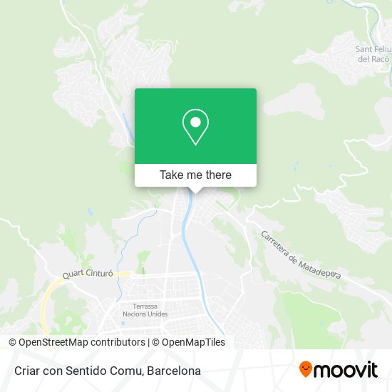 Criar con Sentido Comu map