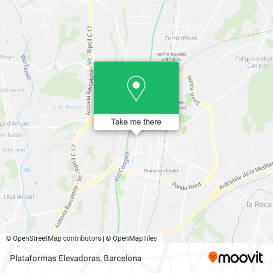 Plataformas Elevadoras map