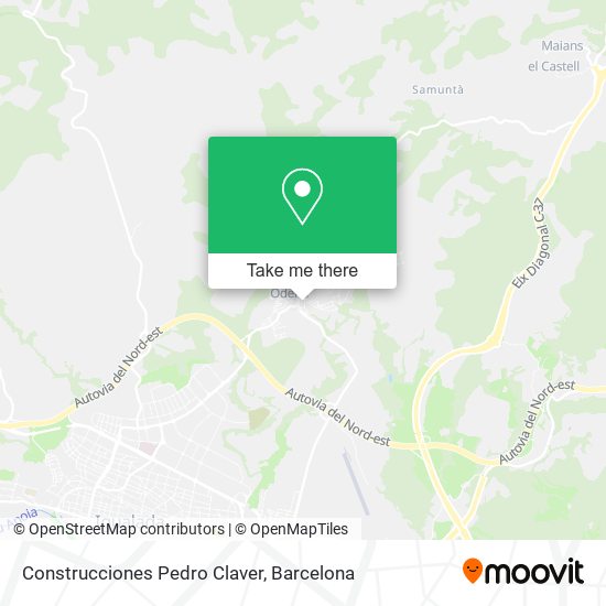 Construcciones Pedro Claver map