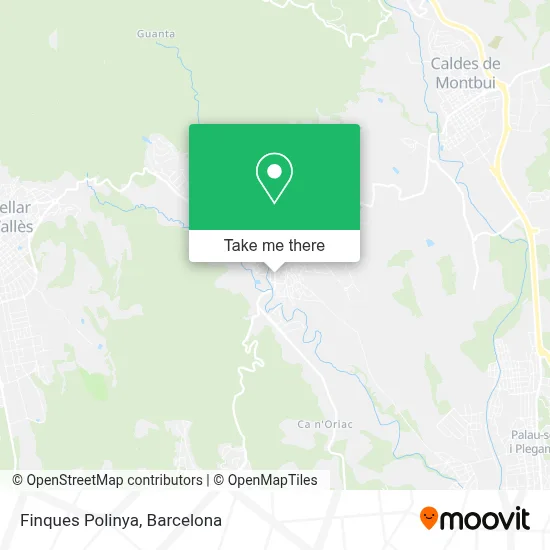 Finques Polinya map
