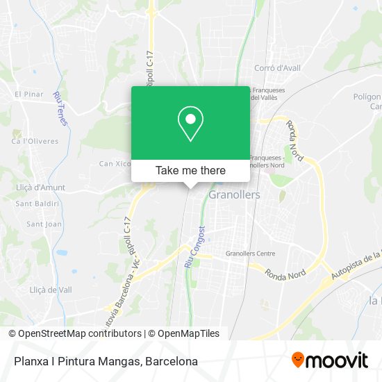 Planxa I Pintura Mangas map