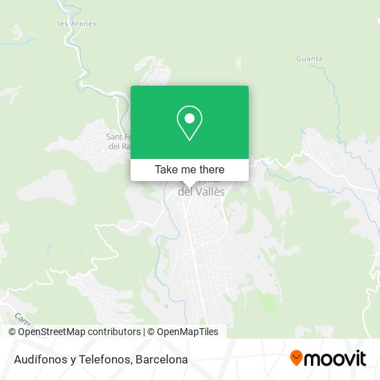 Audífonos y Telefonos map