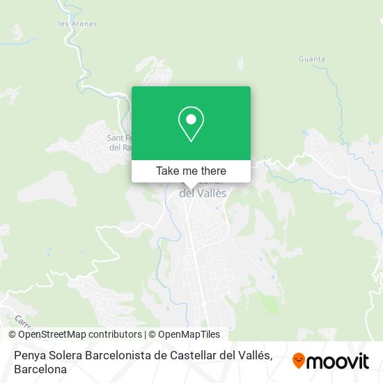 Penya Solera Barcelonista de Castellar del Vallés map