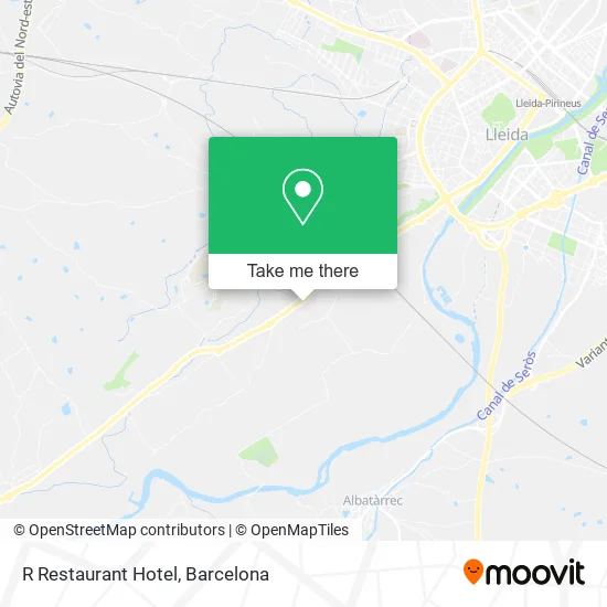 R Restaurant Hotel map