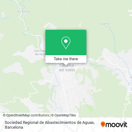 Sociedad Regional de Abastecimientos de Aguas map