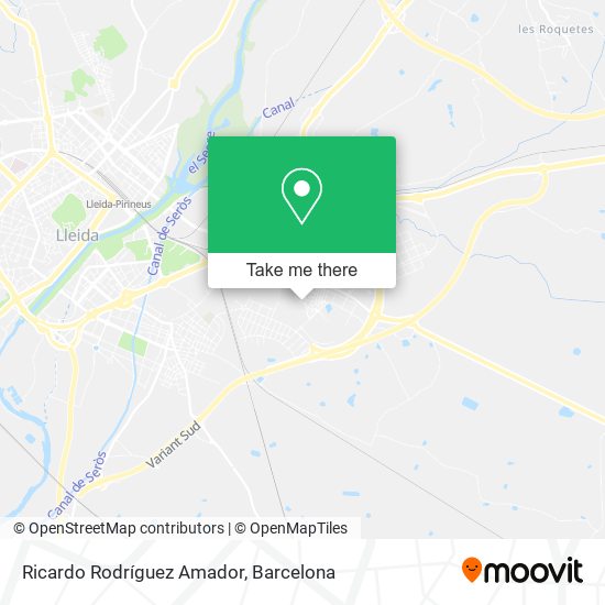 Ricardo Rodríguez Amador map