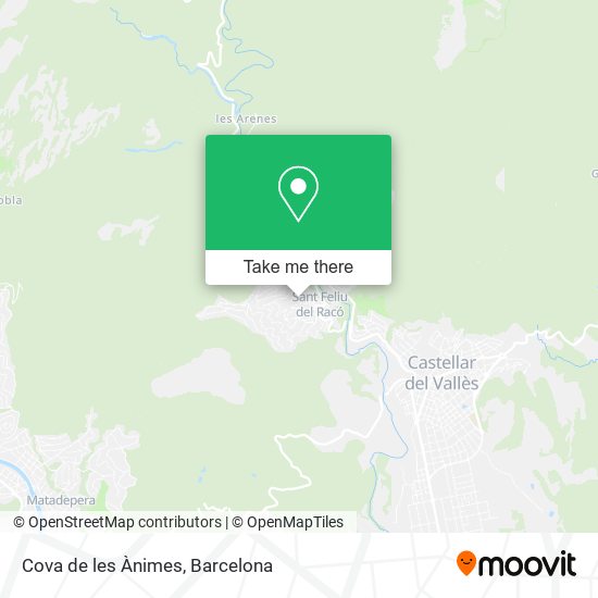 Cova de les Ànimes map