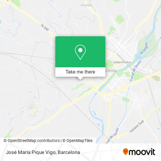 José Maria Pique Vigo map