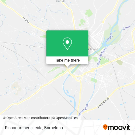 Rinconbraserialleida map