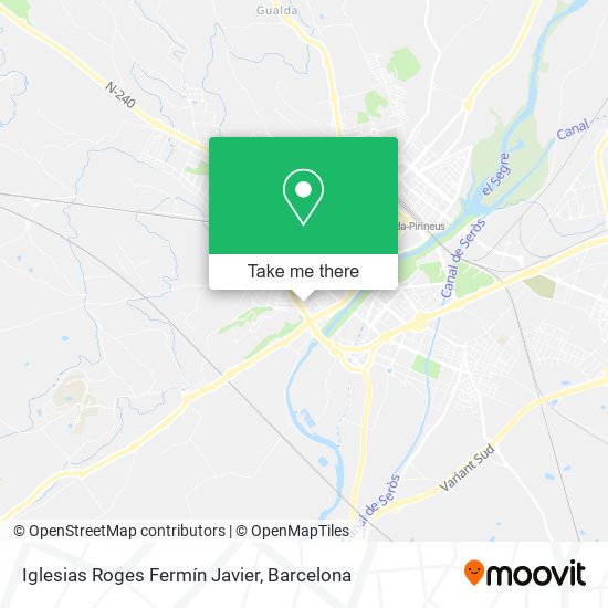 Iglesias Roges Fermín Javier map