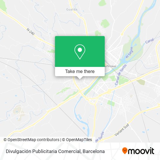 Divulgación Publicitaria Comercial map