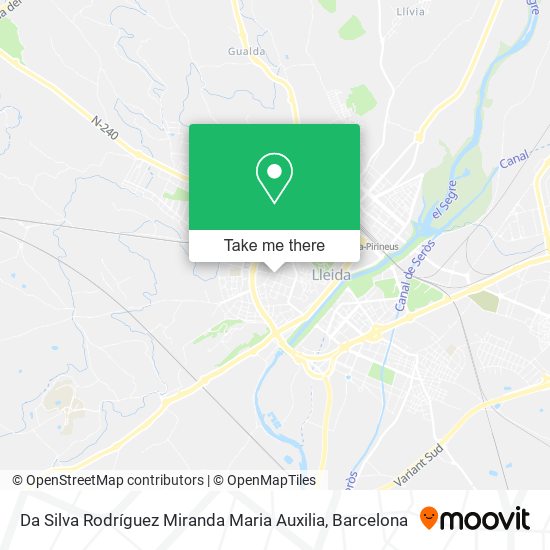Da Silva Rodríguez Miranda Maria Auxilia map