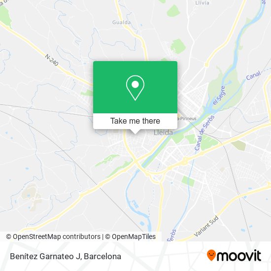 Benítez Garnateo J map