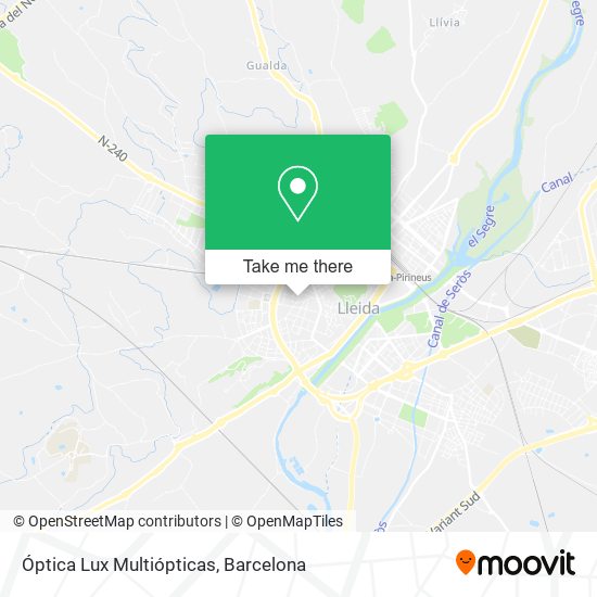 Óptica Lux Multiópticas map