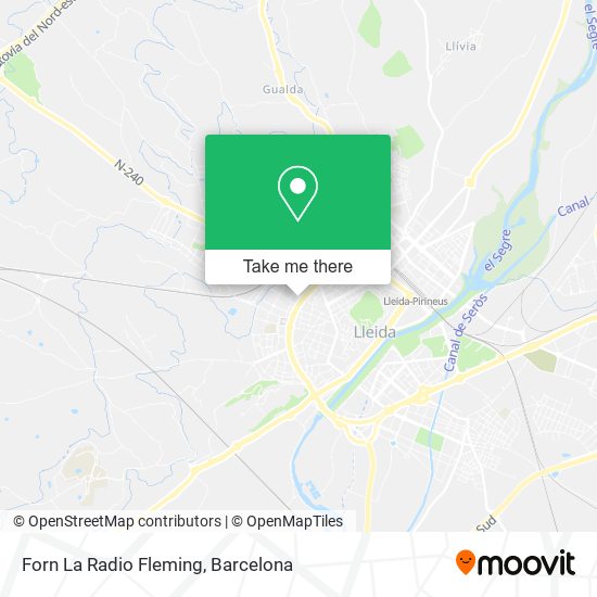 Forn La Radio Fleming map