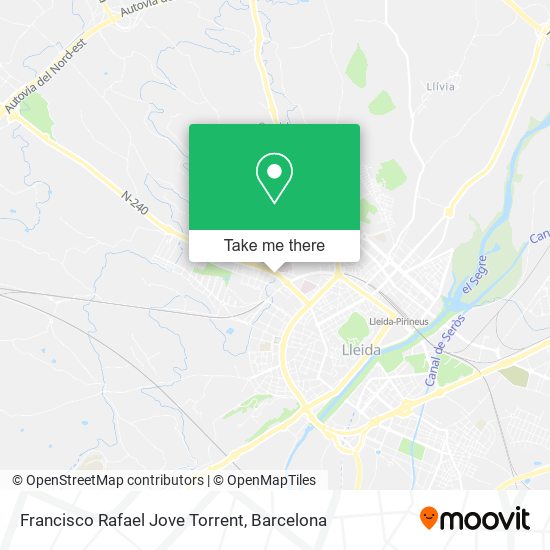 Francisco Rafael Jove Torrent map